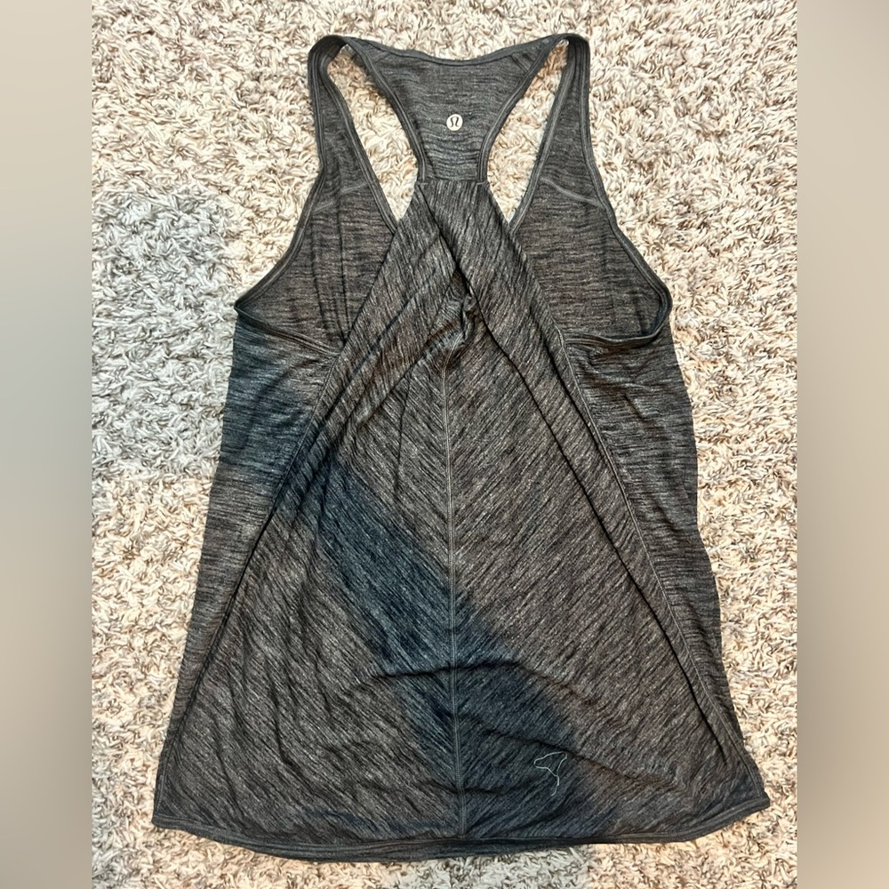 Gray Lululemon tank